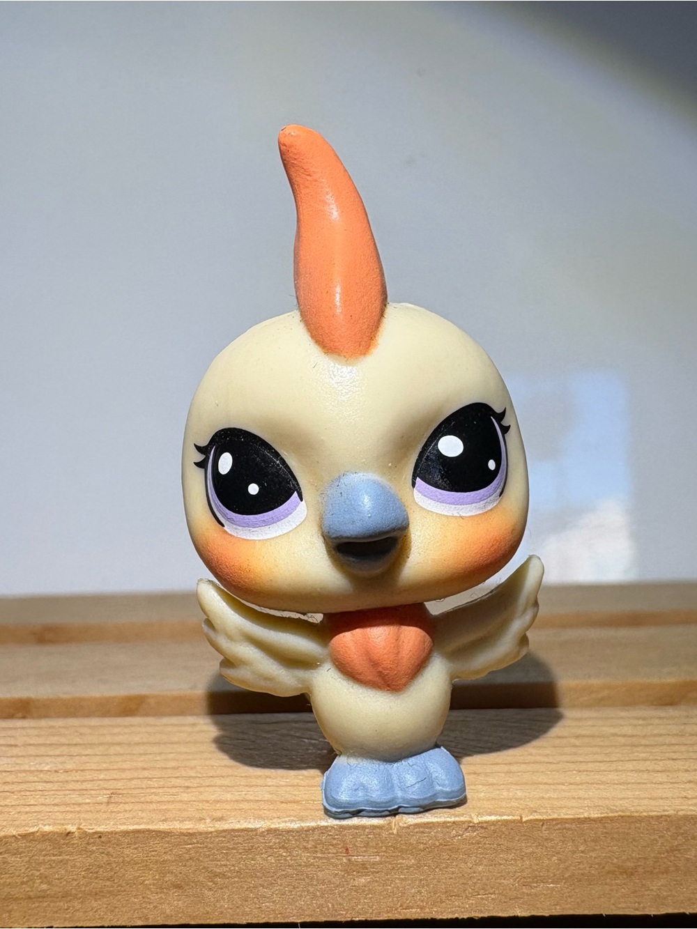 Mini LPS Littlest Pet Shop G2 Lucky Duck Dozen Cockatoo Figure #160